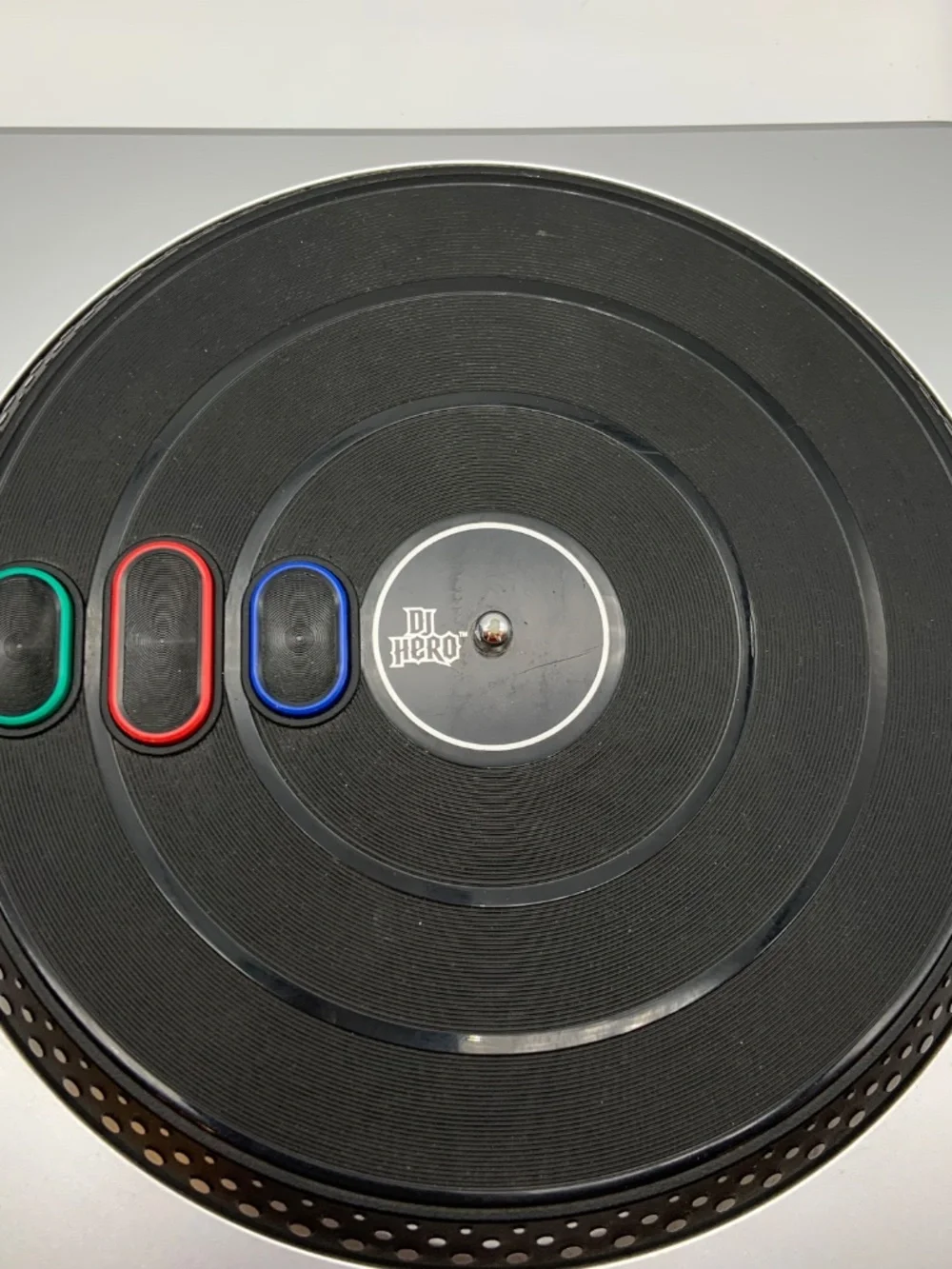 Vintage DJ Hero XBOX 360 Wireless Turntable Controller Untested AS IS For Parts
